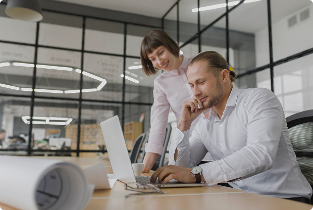 <span>SAP</span> Beratung &<br>Entwicklung – schneller<br>zum <span>messbaren Ergebnis.</span> Image